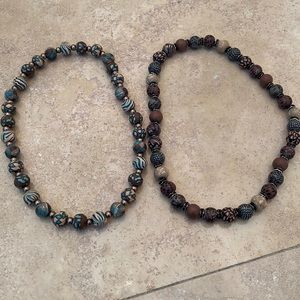 2 Beaded Necklaces